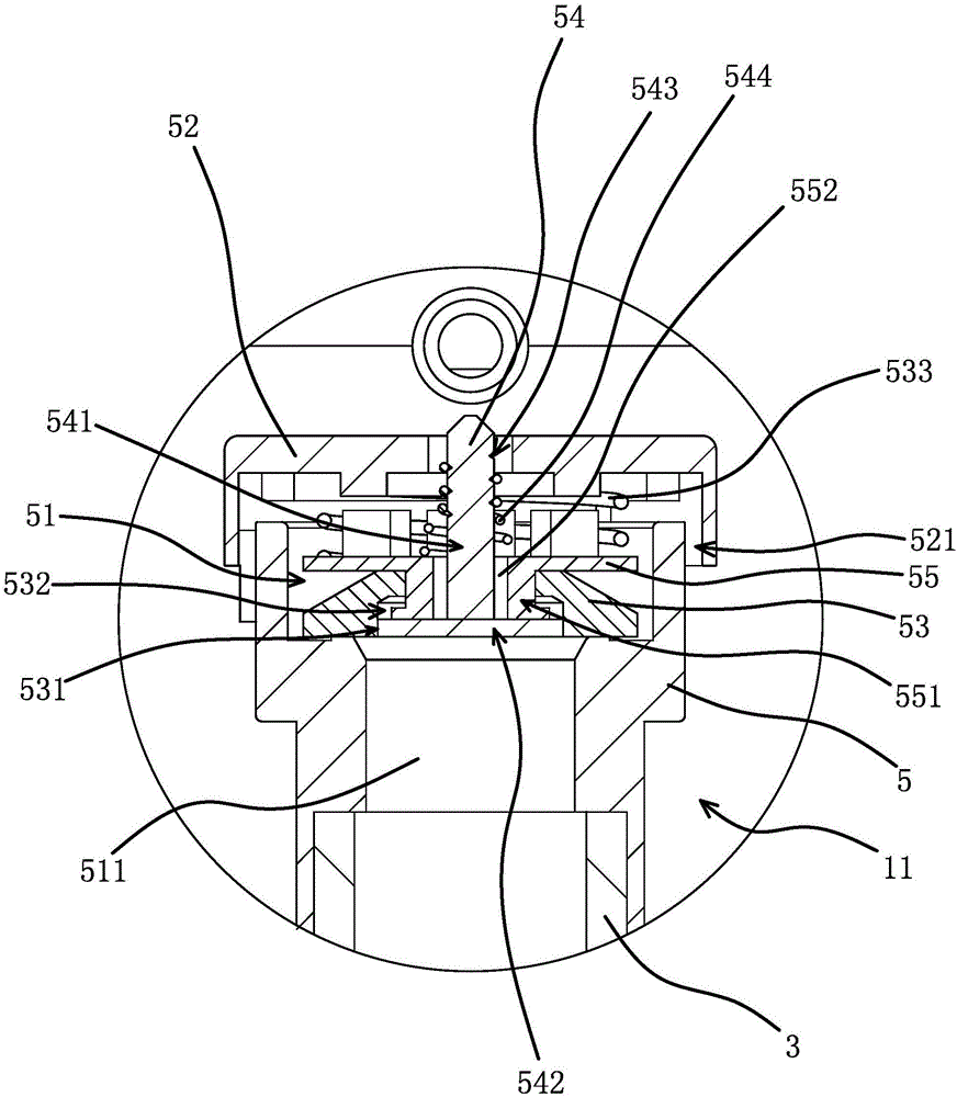 Liquid replenishing tank of solar system