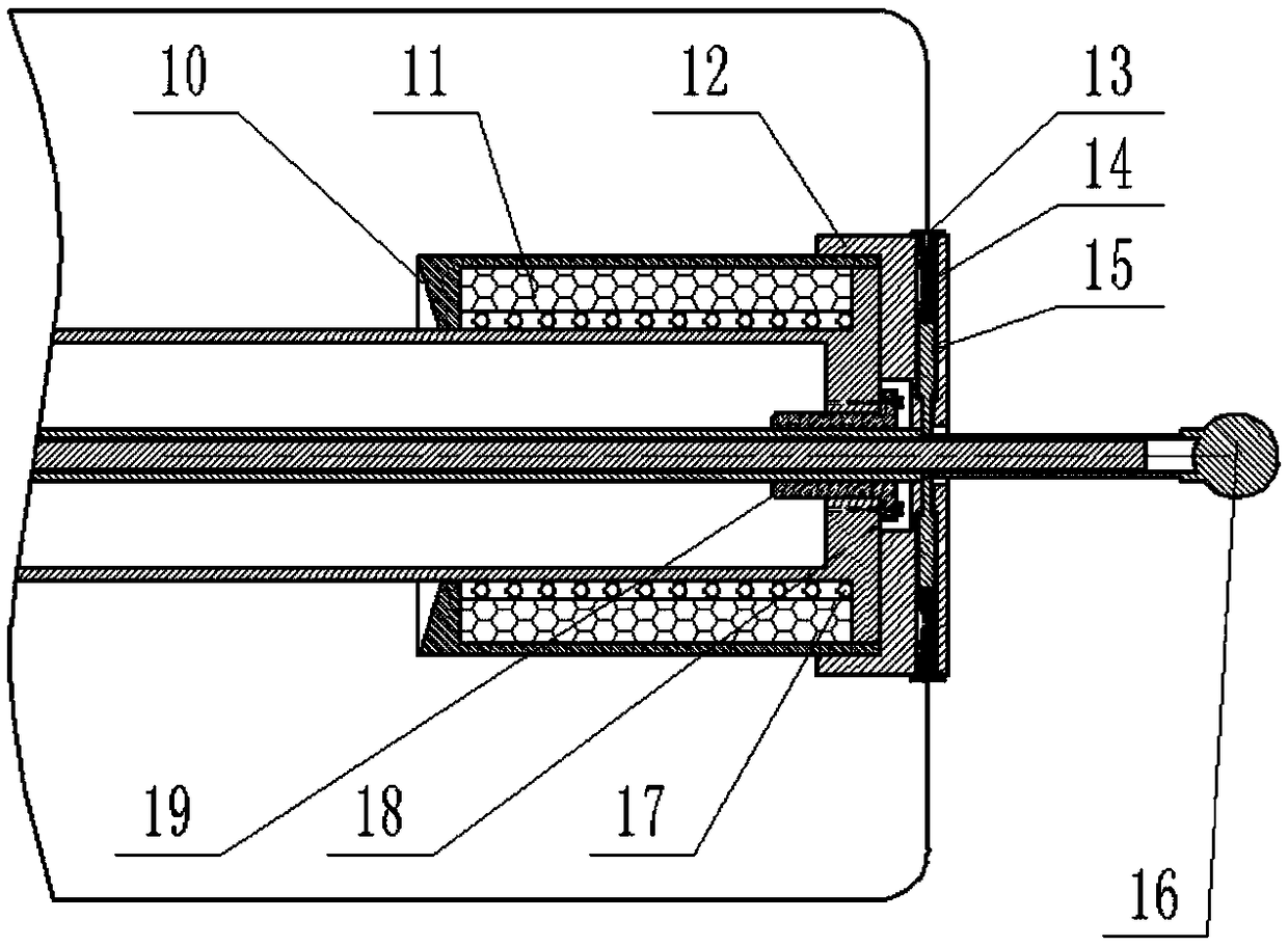 Telescopic driving device with tension-compression bidirectional cushioning function