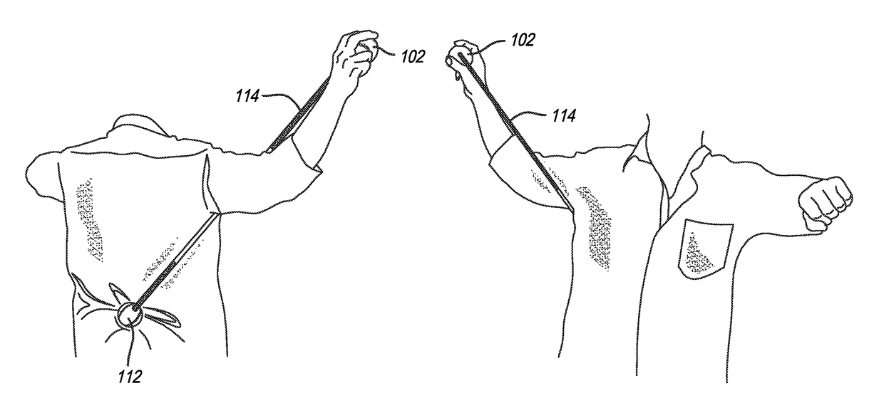 Ball throwing training and strengthening device