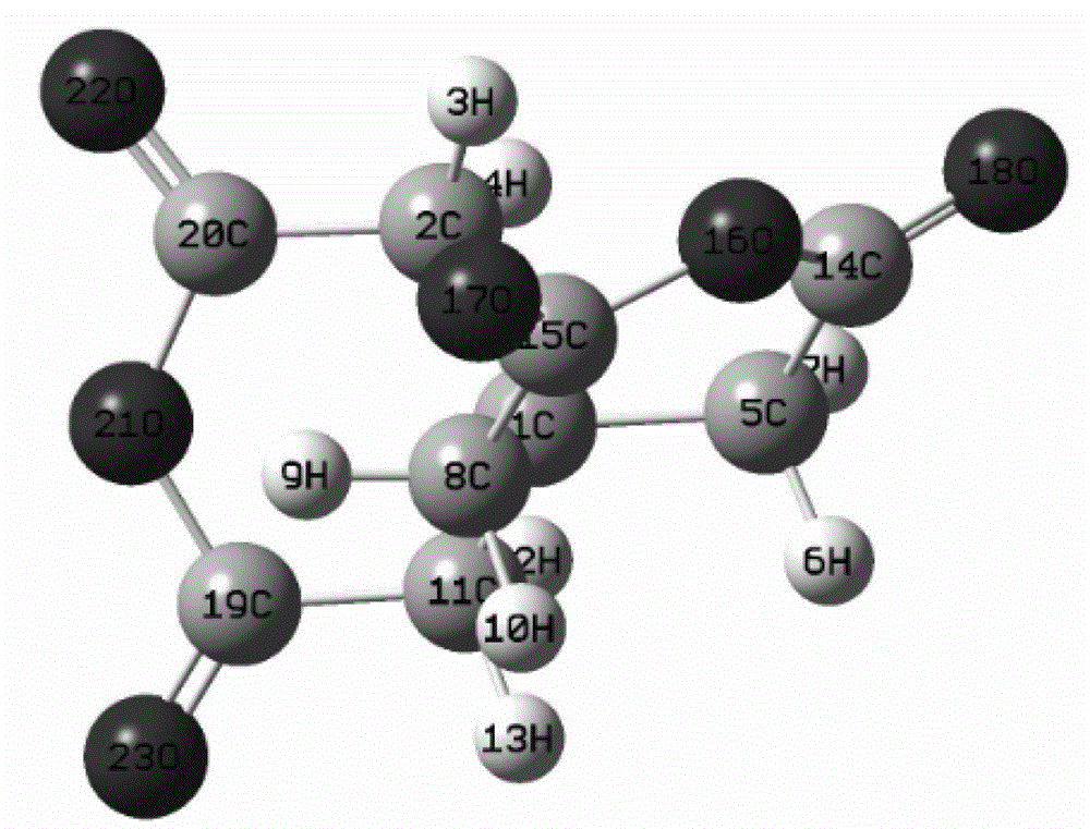 A kind of synthetic method of spiro compound 2,4,8,10-tetracarbonyl-3,9-dioxaspiro[5,5]undecane