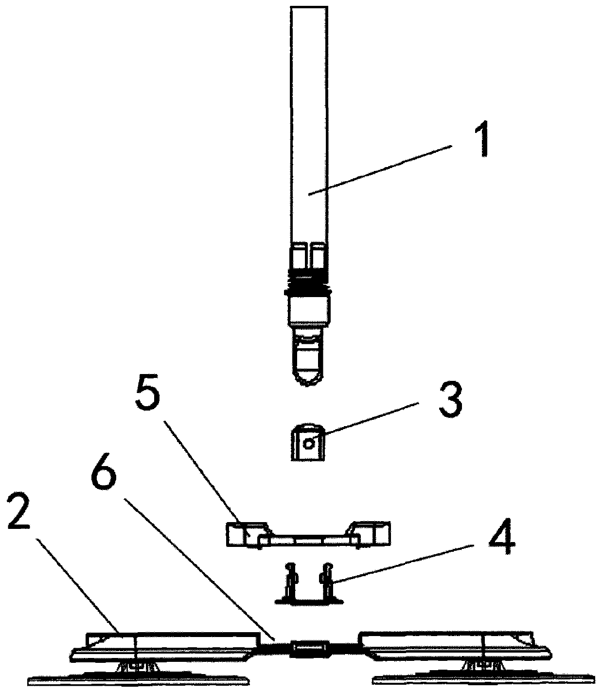 Double-head hand-pressing rotating mop capable of facilitating control of rotation of dewatering basket