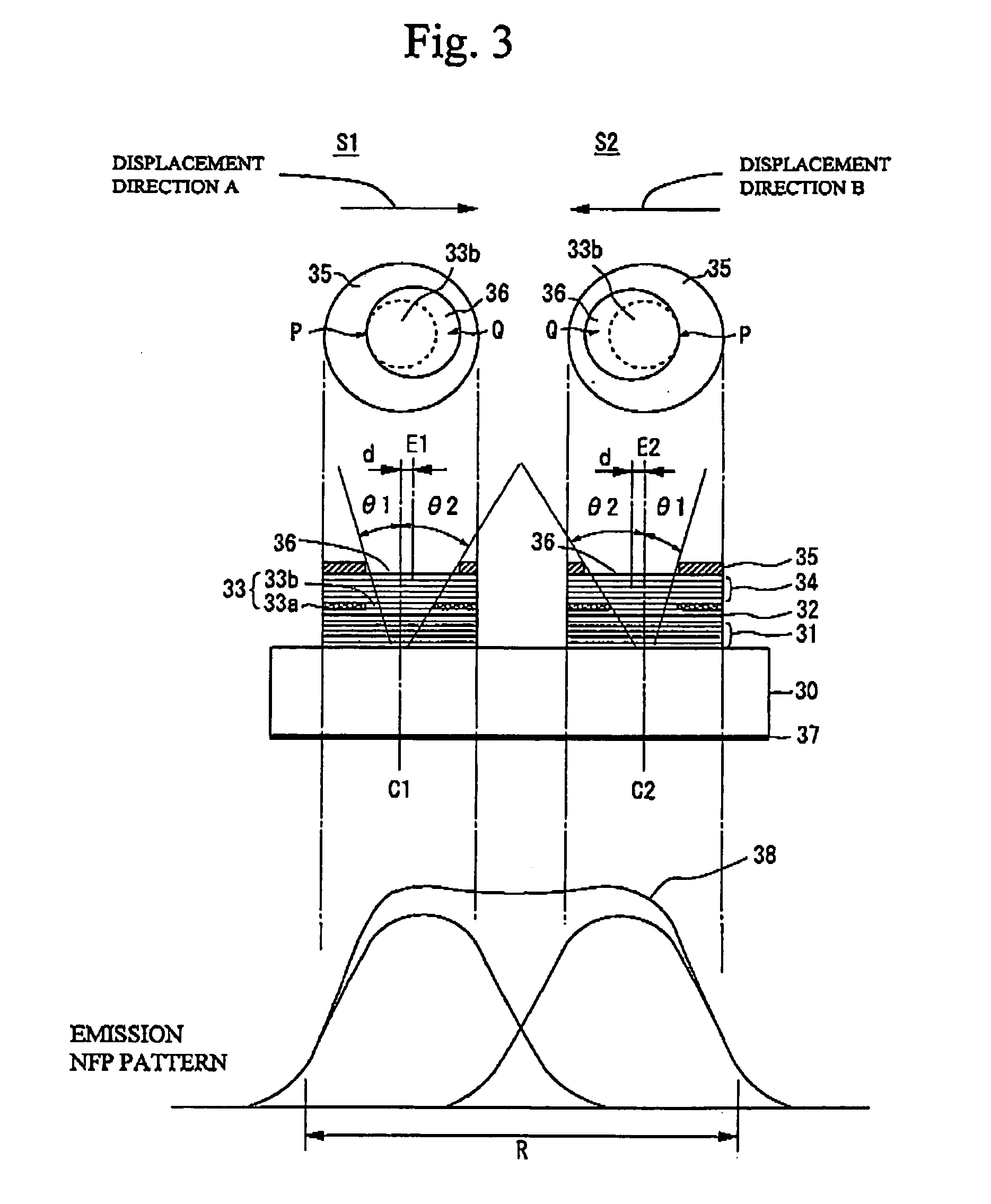 Surface emitting semiconductor laser array and optical transmission system using the same