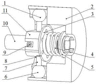 Plug-and-play type compression torsion coupling