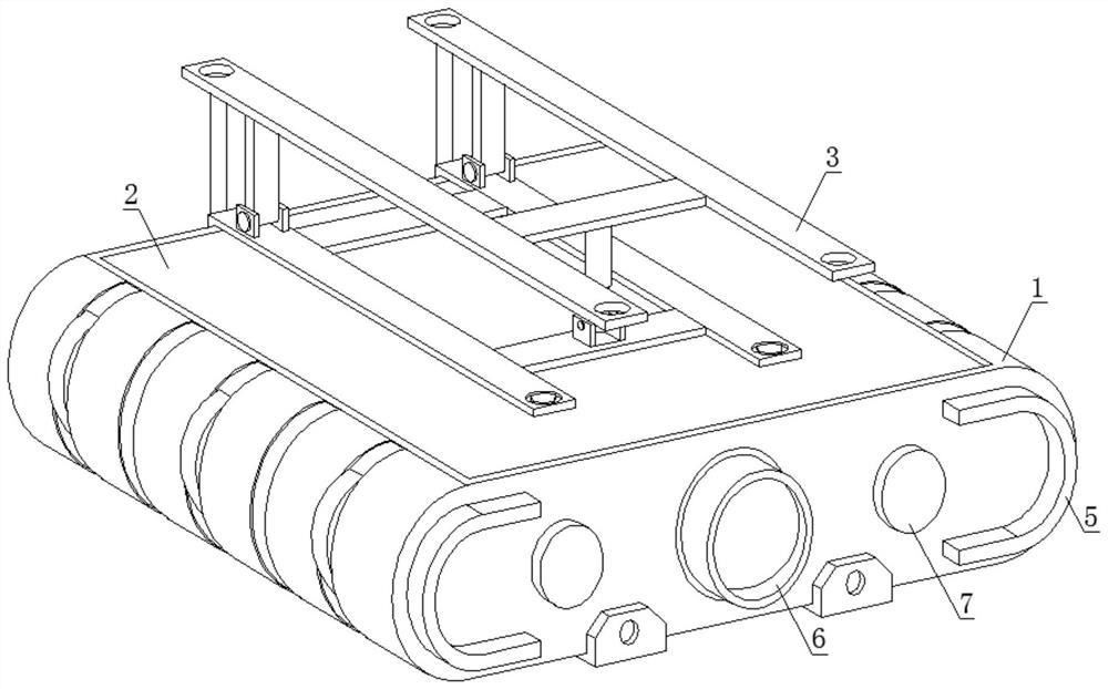 Interactive projection device for museum virtual scene and implementation method thereof