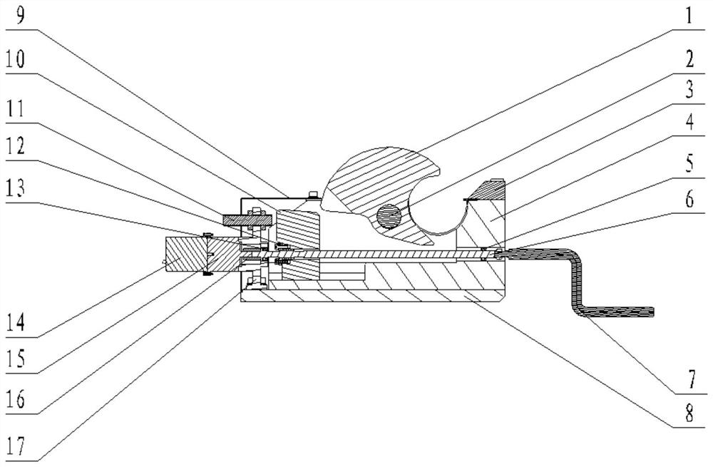 Anti-misoperation manual-automatic integrated connecting and locking device for rotating shaft and locking method