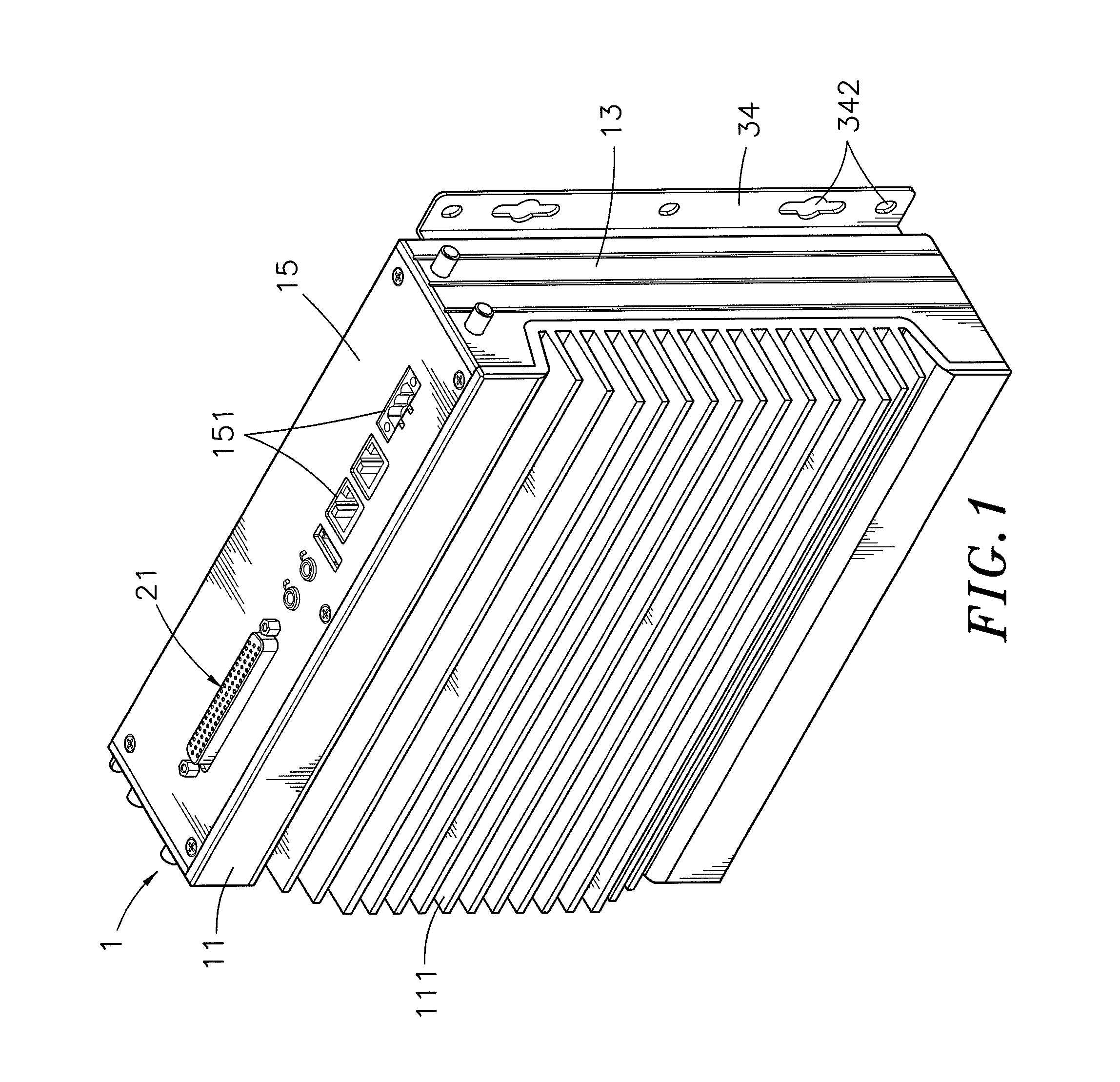 Wall-mounting structure for wall-mounted electronic device