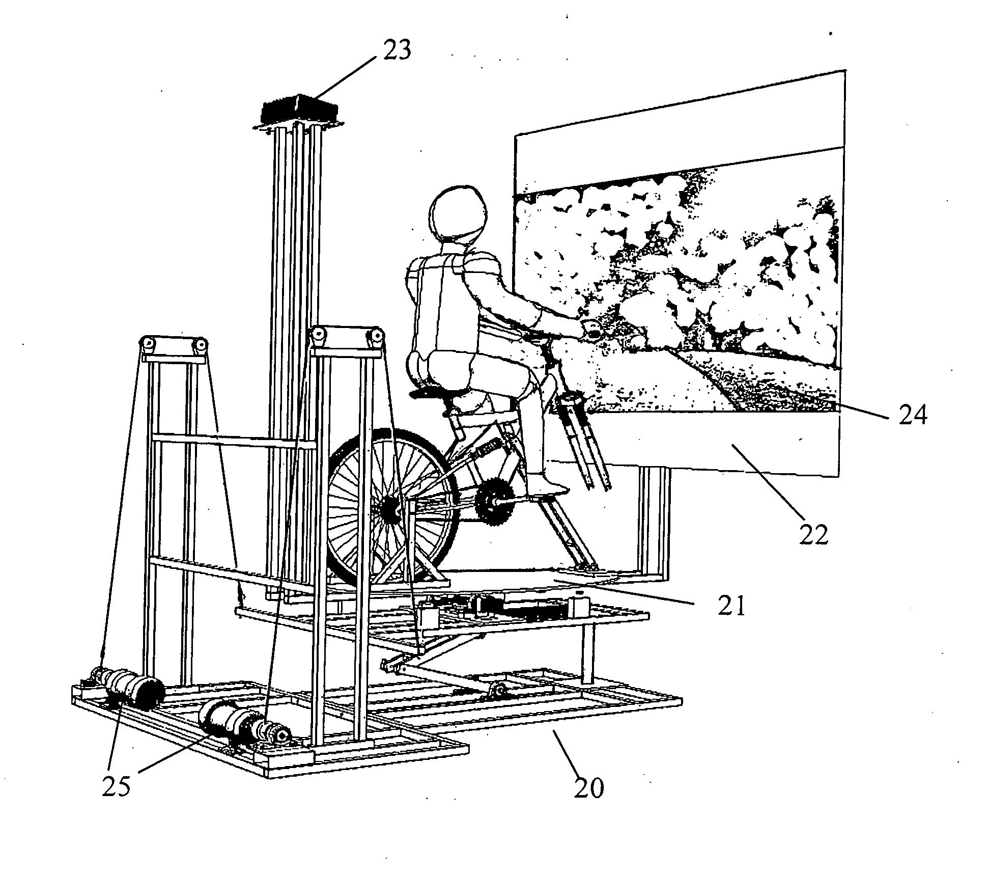 Preparation method for the virtual reality of high fidelity sports and fitness equipment and interactive system and method based on the virtual reality