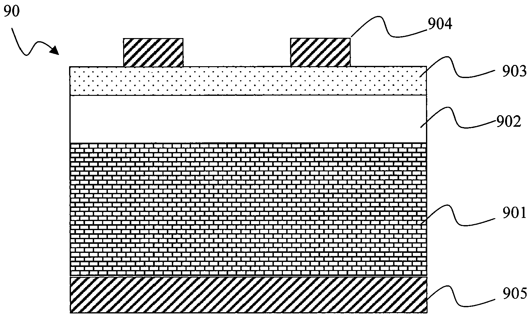 Structure of solar cell panel and manufacturing method of electrode of solar cell panel