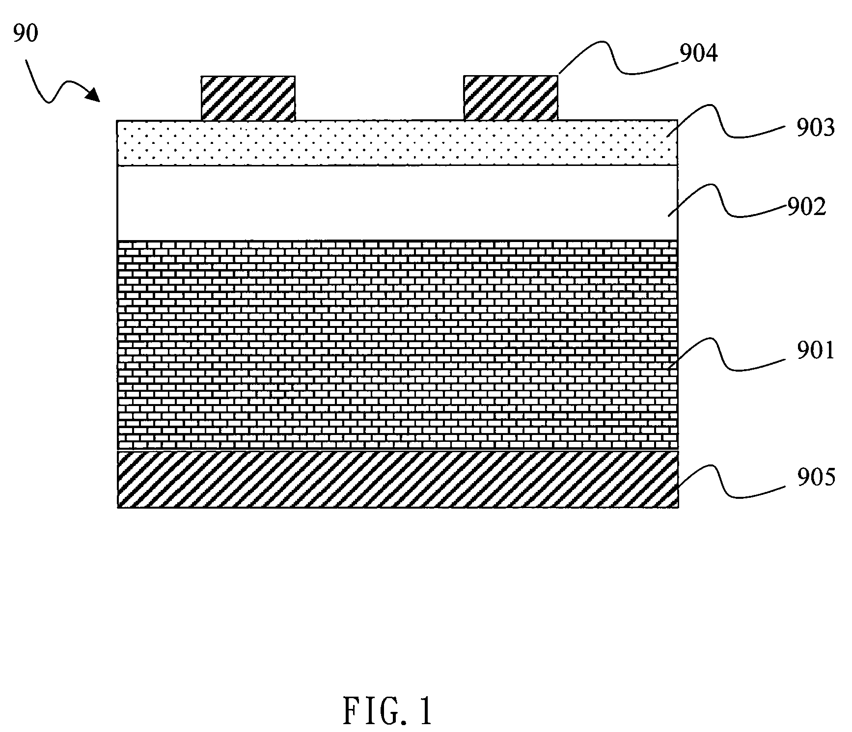 Structure of solar cell panel and manufacturing method of electrode of solar cell panel