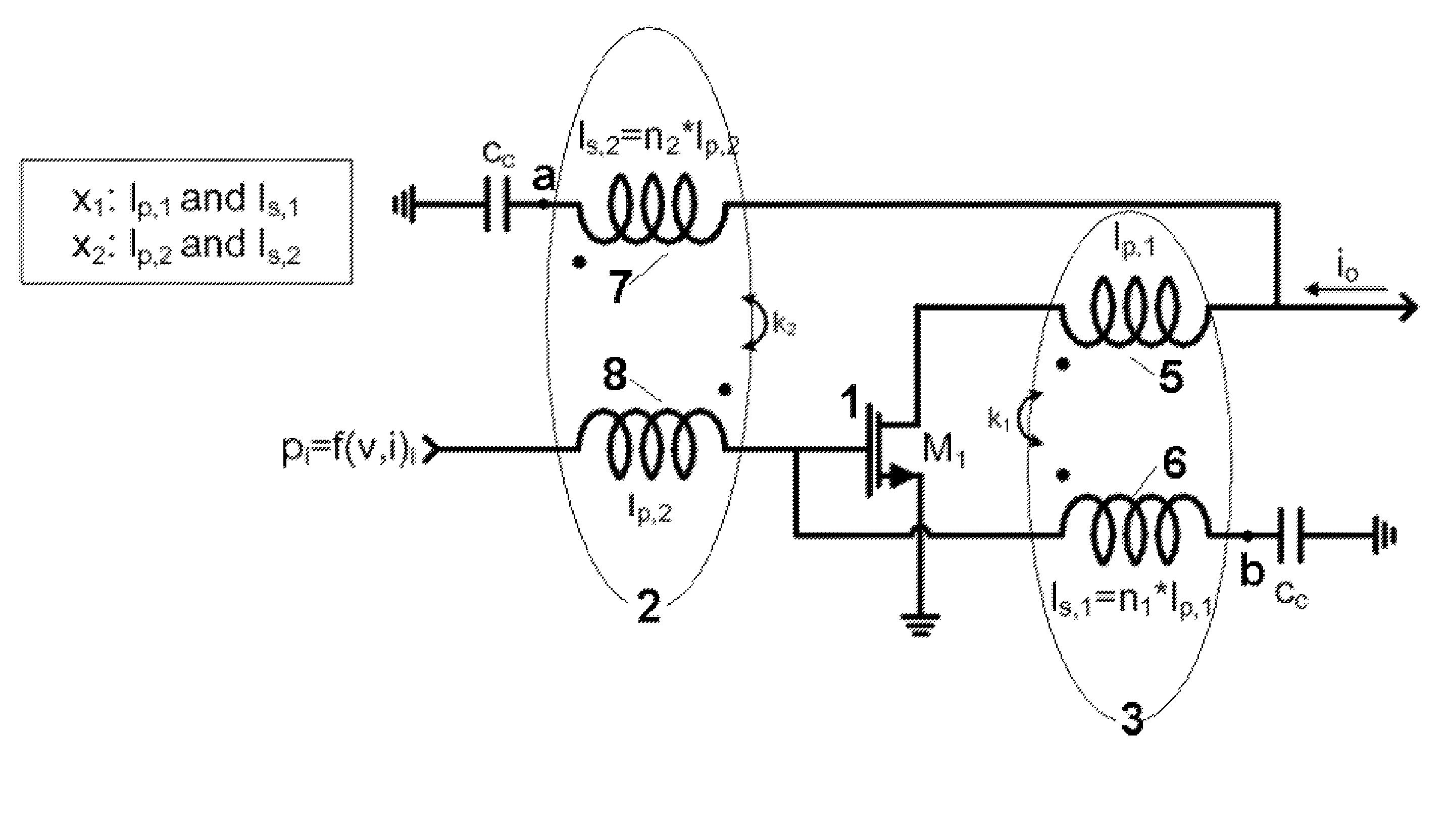 Dual-loop feedback amplifying circuit