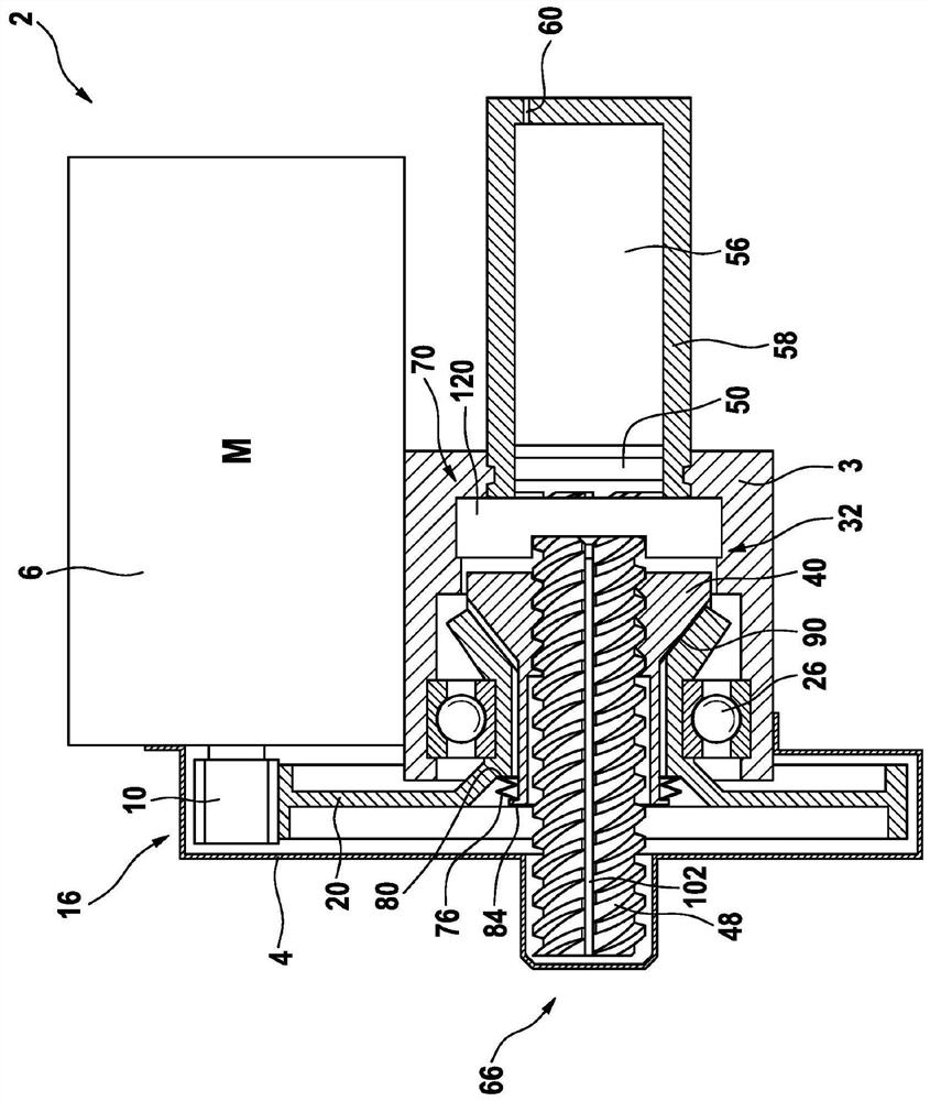Electromechanical-hydraulic piston actuator and brake system