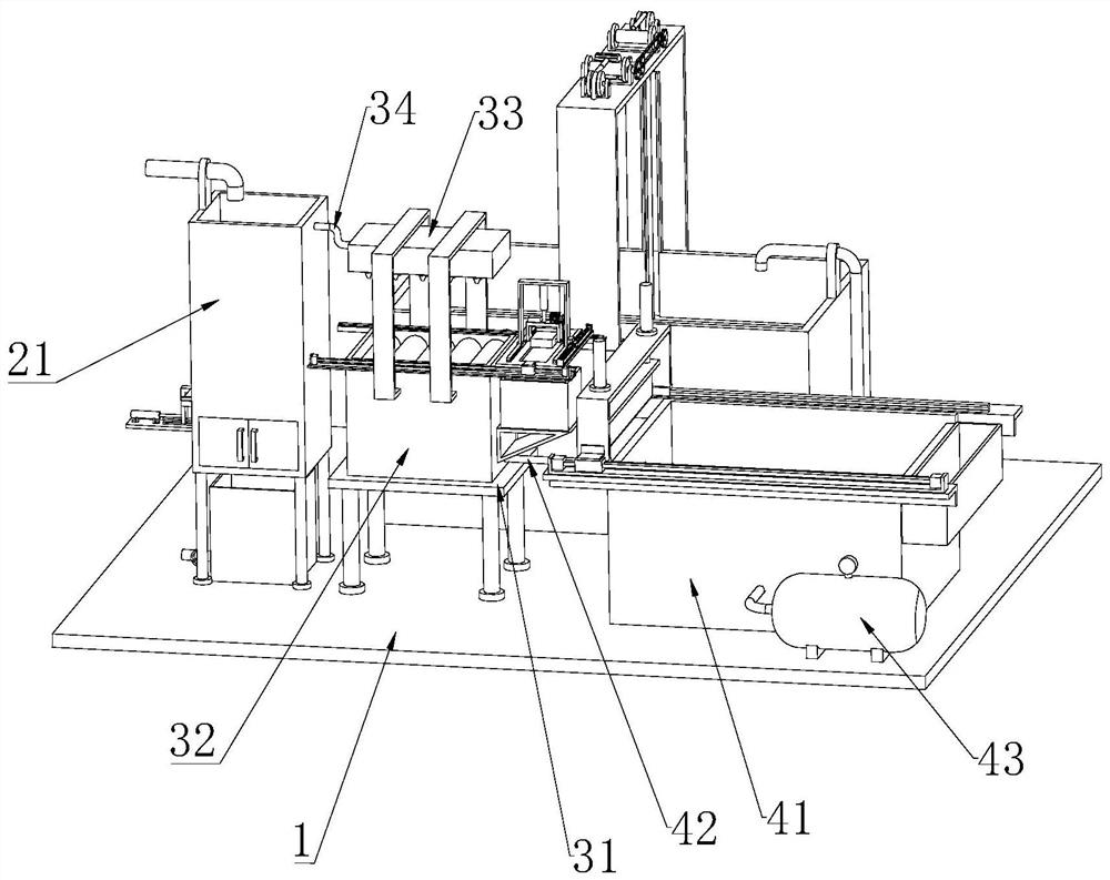 Industrial wastewater treatment device and use method thereof