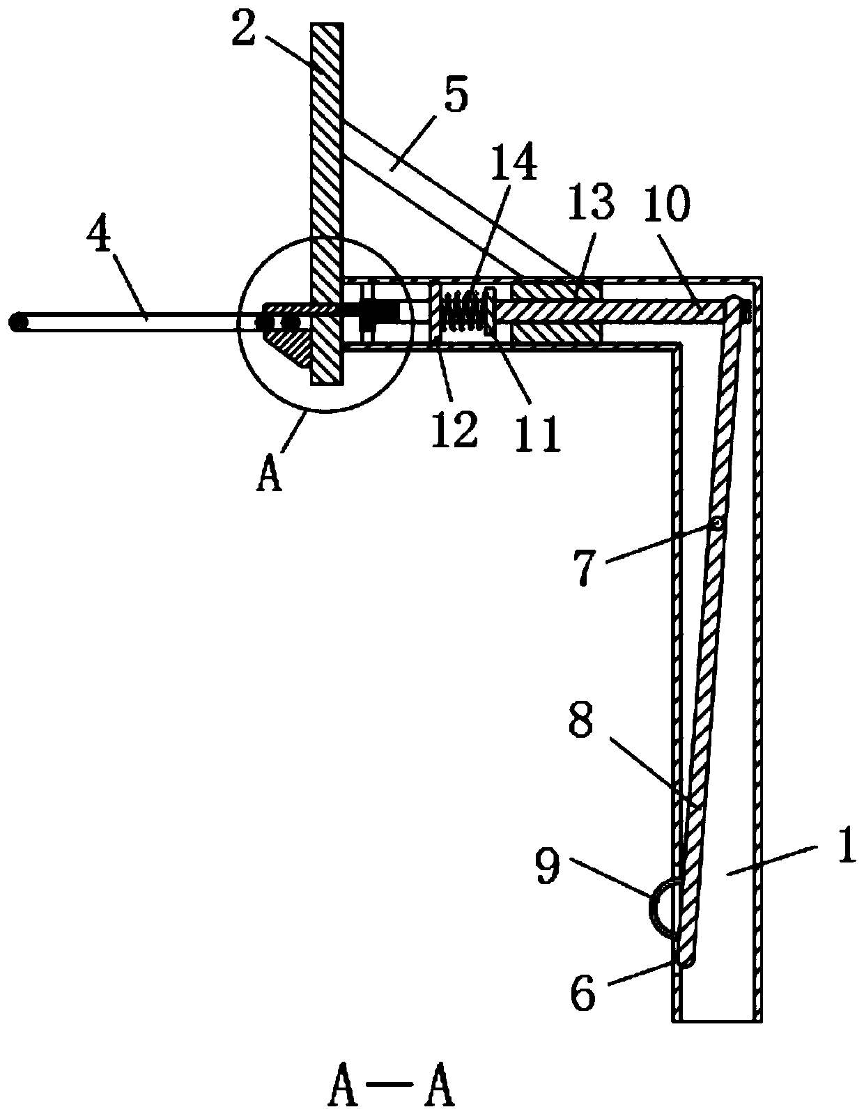 A basketball hoop with a movable ball frame to prevent ball jamming and its use method
