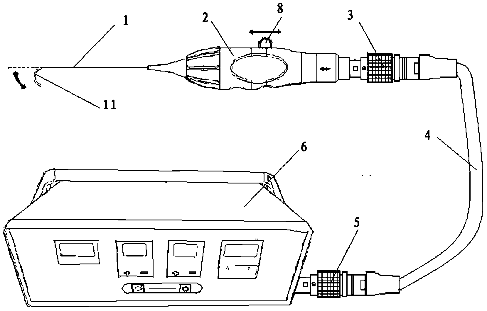 System for percutaneous radiofrequency ablation renal sympathetic denervation