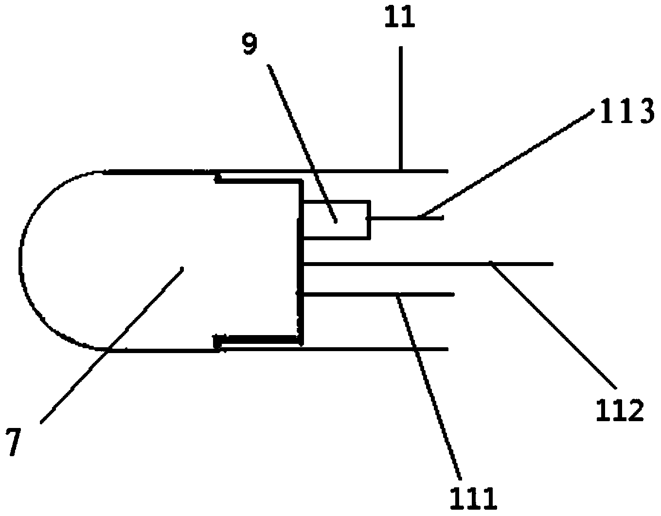 System for percutaneous radiofrequency ablation renal sympathetic denervation