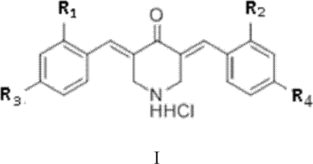 Preparation and application of curcumin analogs capable of inhibiting activity of 11beta-hydroxysteroid dehydrogenase type II (11beta-HSD2) of human