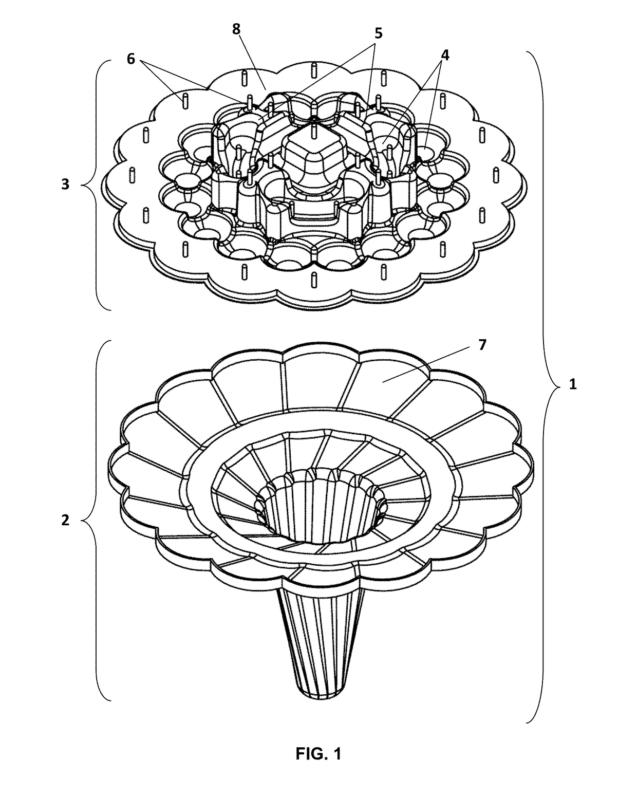 Holder for sweets