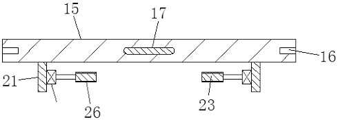 Rotary display device for selling building waterproof roll products and using method thereof