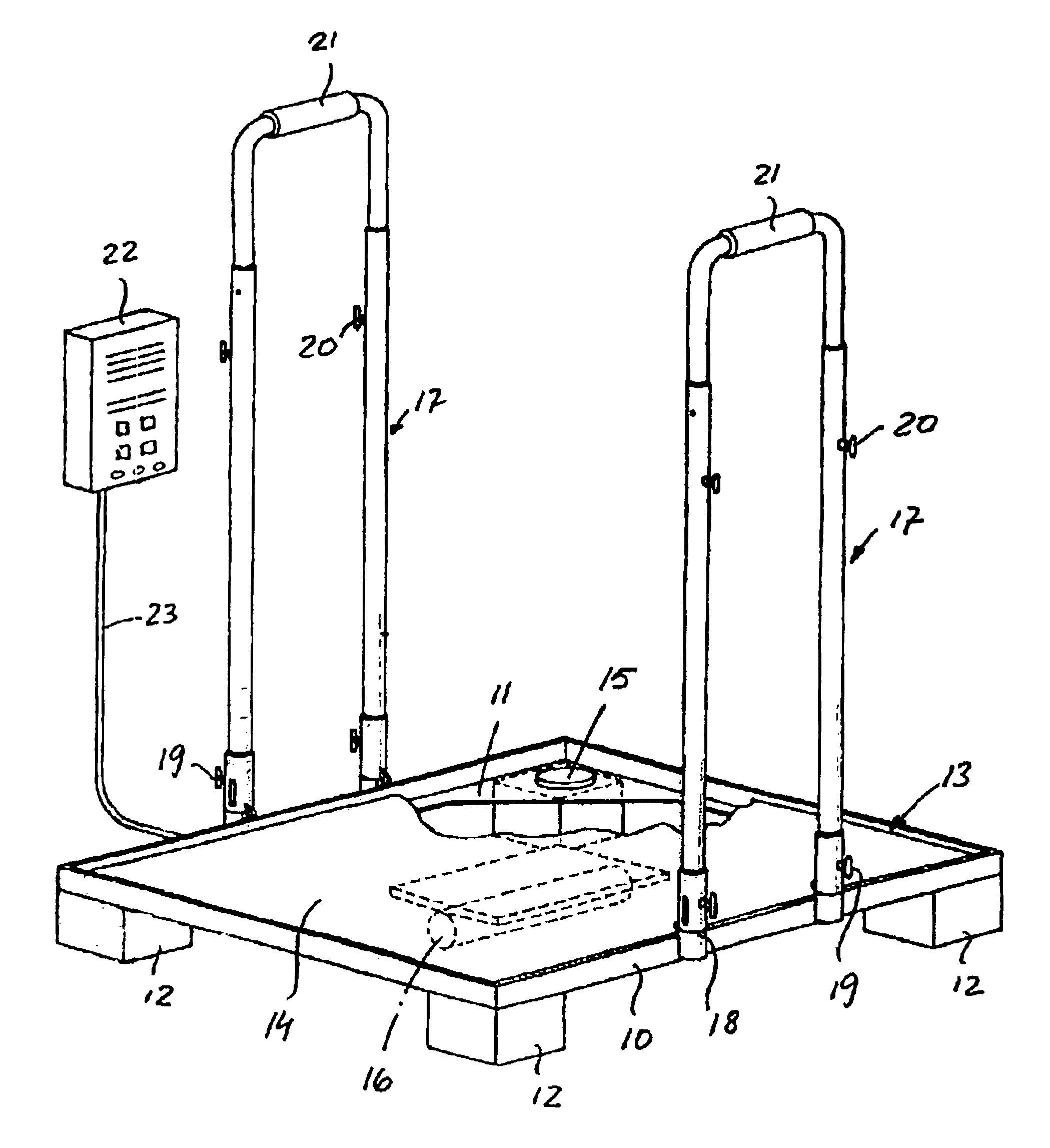 Device for vibratory stimulation on the human body