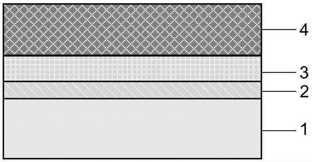 Transparent electrode based on ultrathin metal and preparation method thereof