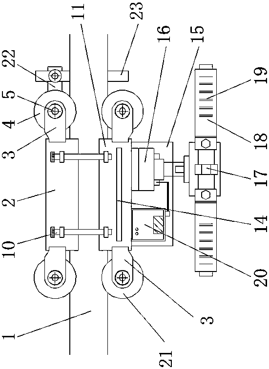Deicing device and method of high voltage transmission line