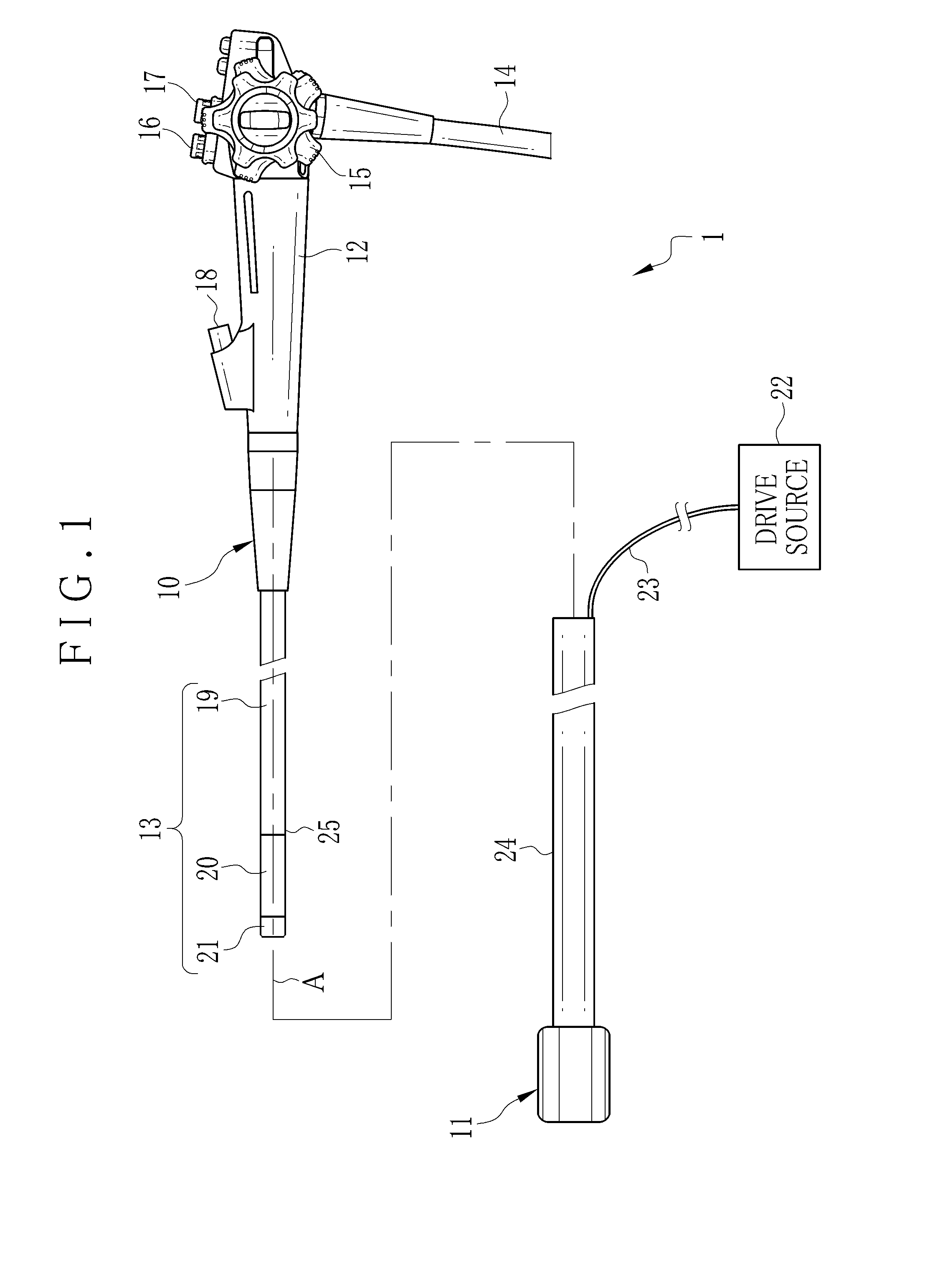 Self-propelled unit for endoscope