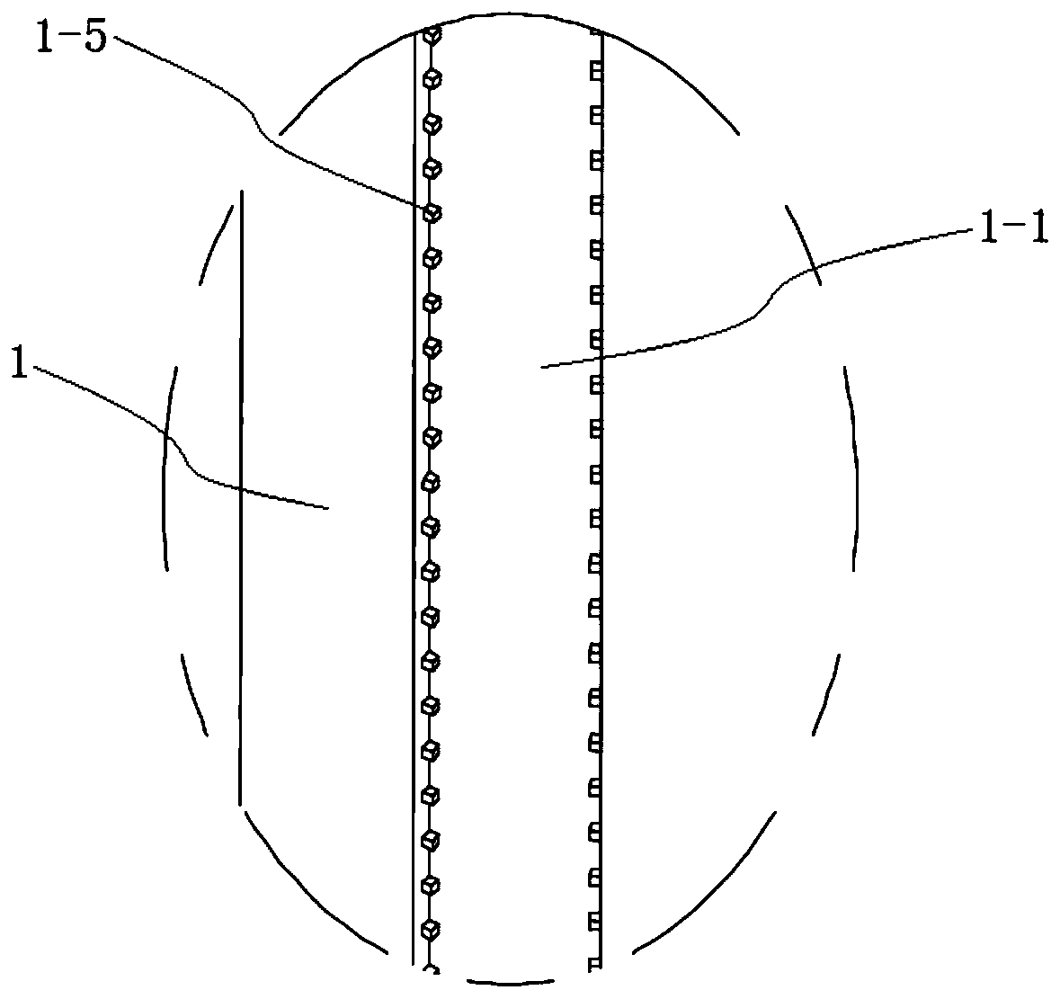 Safe and speed-controlled sightseeing descend channel based on Lenz's law and control method thereof