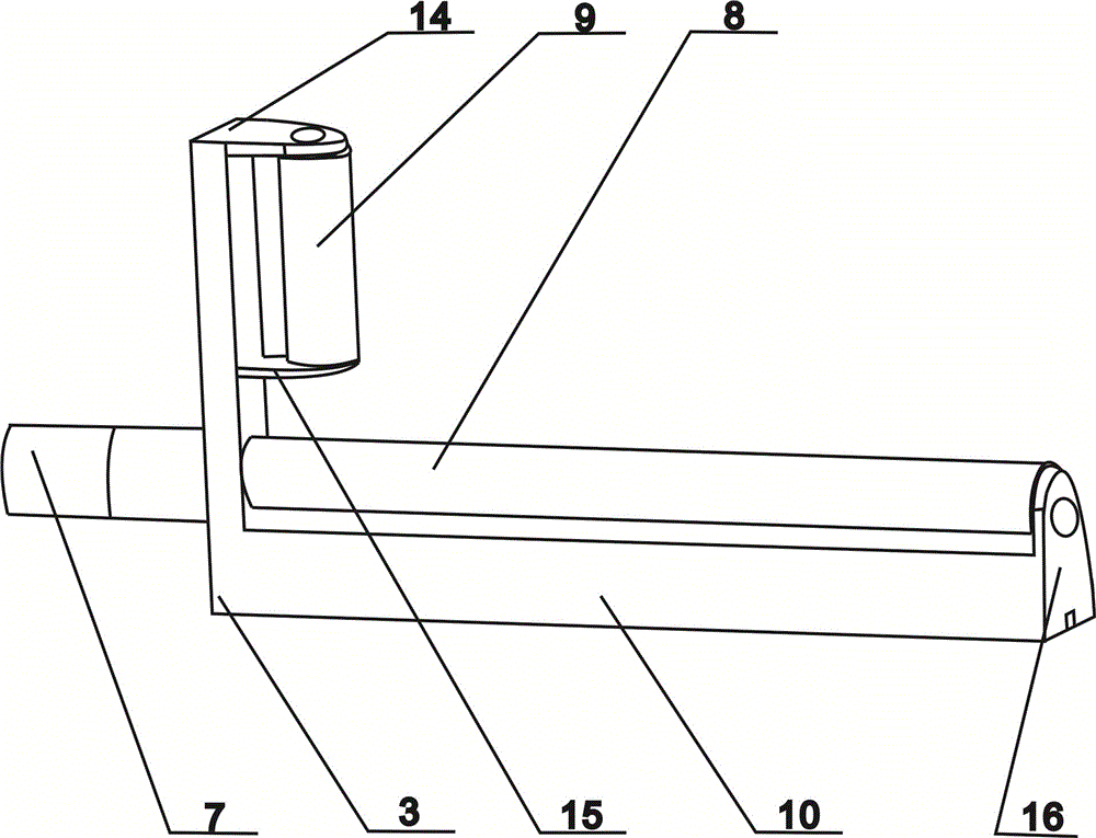Elbow pipe winding guide rail