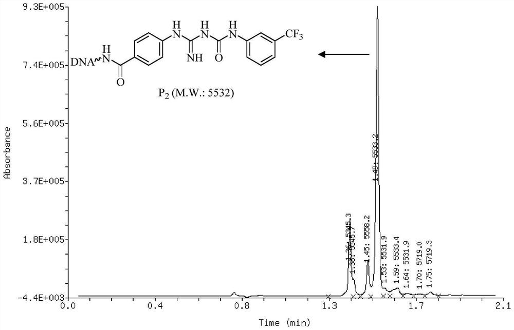 Amidinourea lead compound and synthesis method thereof