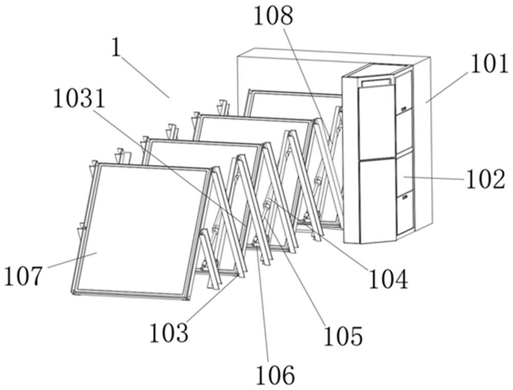 Device for monitoring toxic and harmful gas in special environment in real time