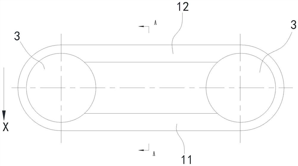 Brittle and hard material double-wire cutting method and device