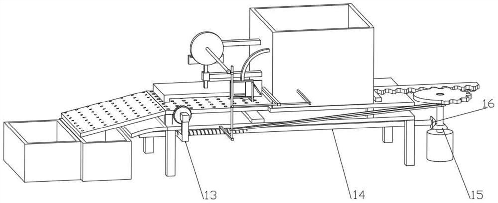 Burr cutting device for new energy solar panel production