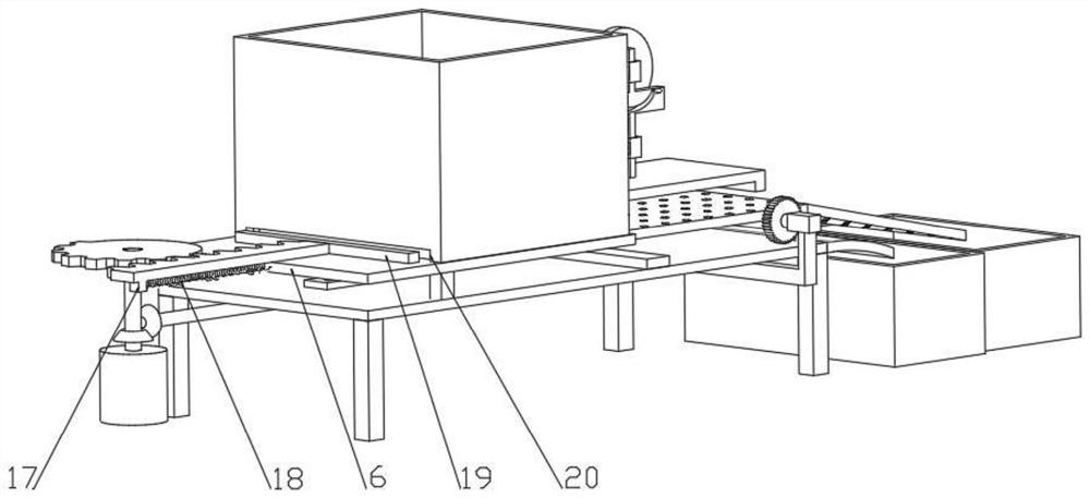 Burr cutting device for new energy solar panel production