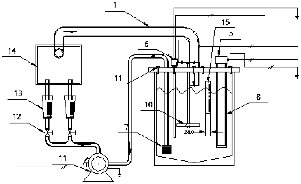 Inner cavity electroplating equipment of engine cylinder body