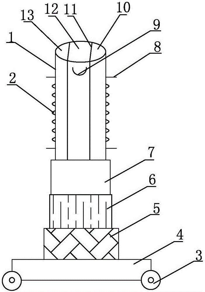 Multifunctional ground wire winder