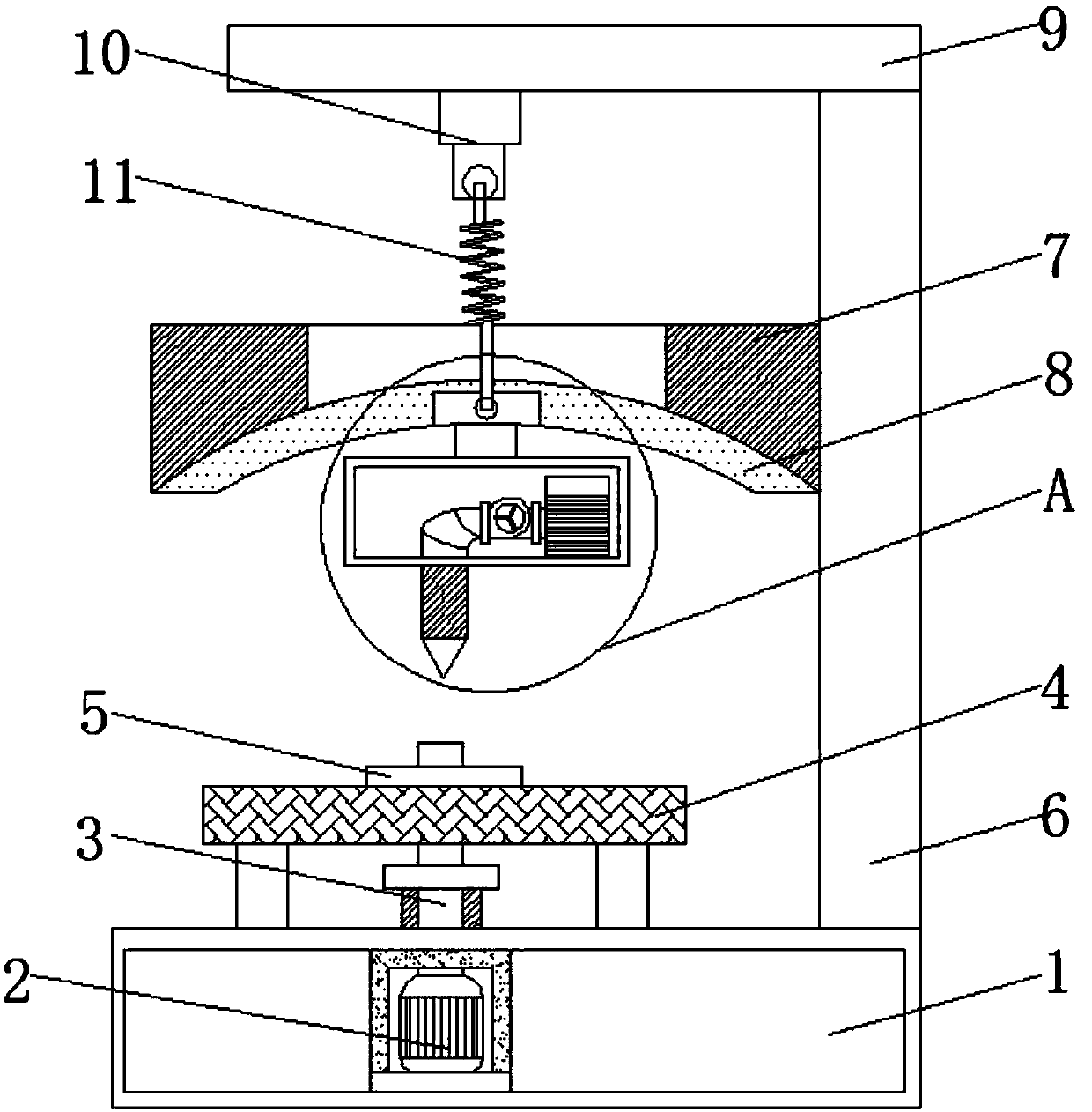 Glued bearing casting tool