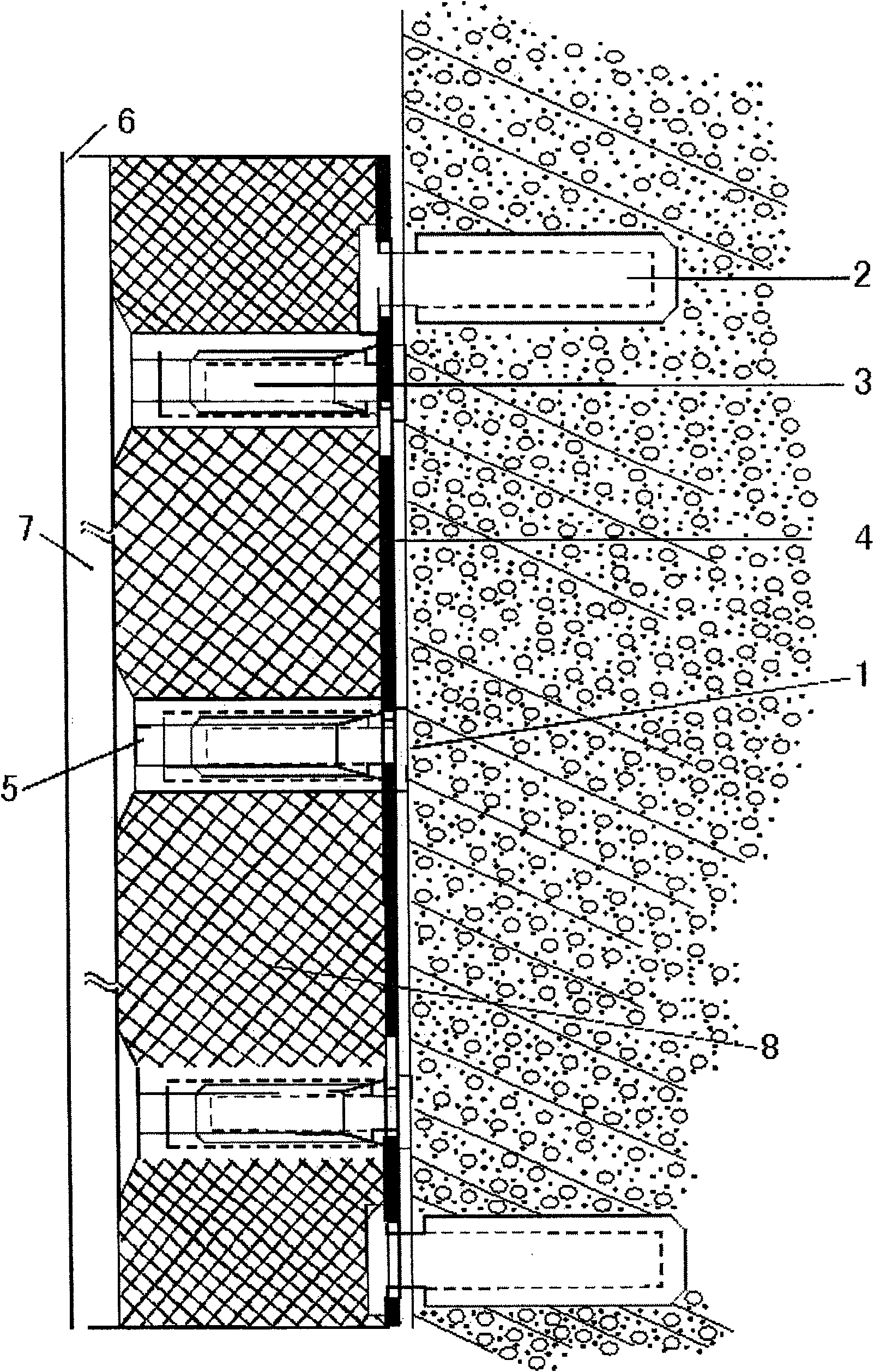 Insulation curtain wall and its construction method