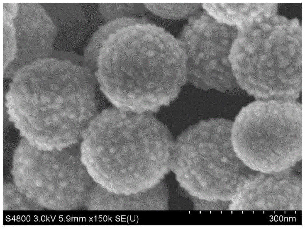 Bismuth tungstate modified magnetic separation hollow composite photocatalyst and preparation method thereof