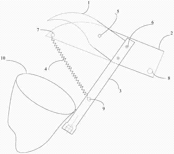 High-altitude fruit picking device