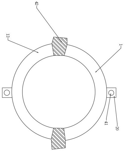 A starter coil bridge line welding positioning tool