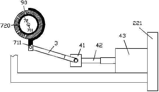 A hydraulically driven air conditioning condensate discharge device