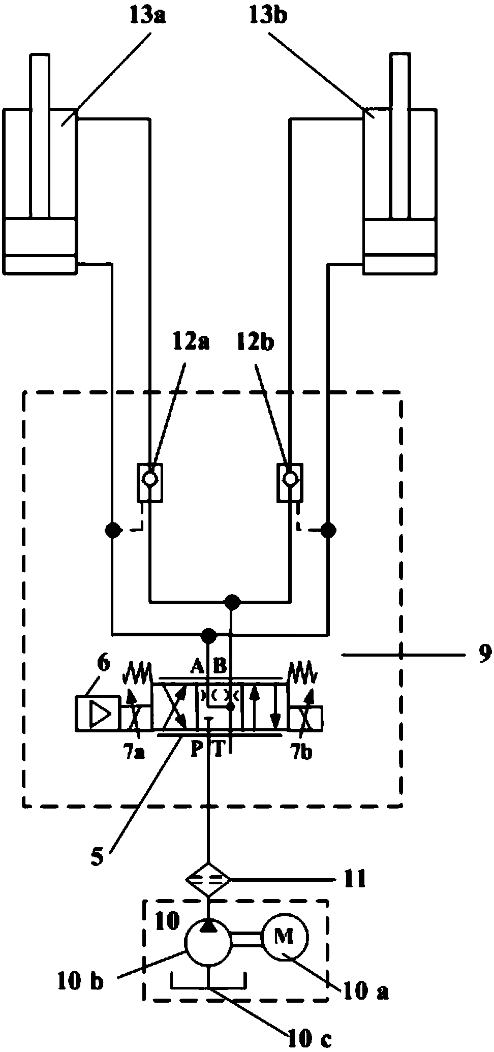 Electro-hydraulic proportion control system of pressure delivery device