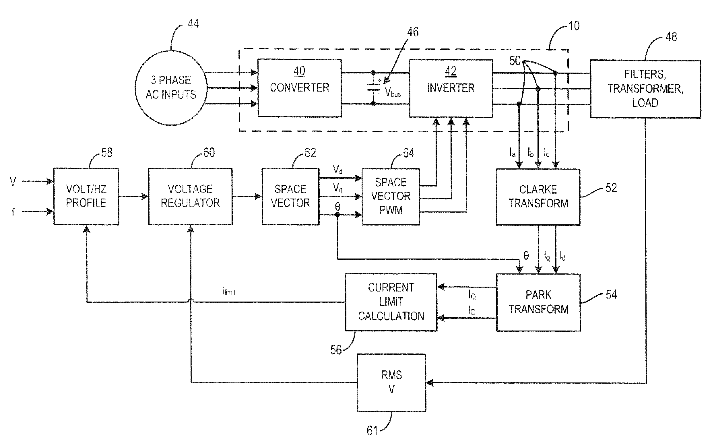 System and method of controlling the start-up of an adjustable speed motor drive based sinusoidal output power conditioner