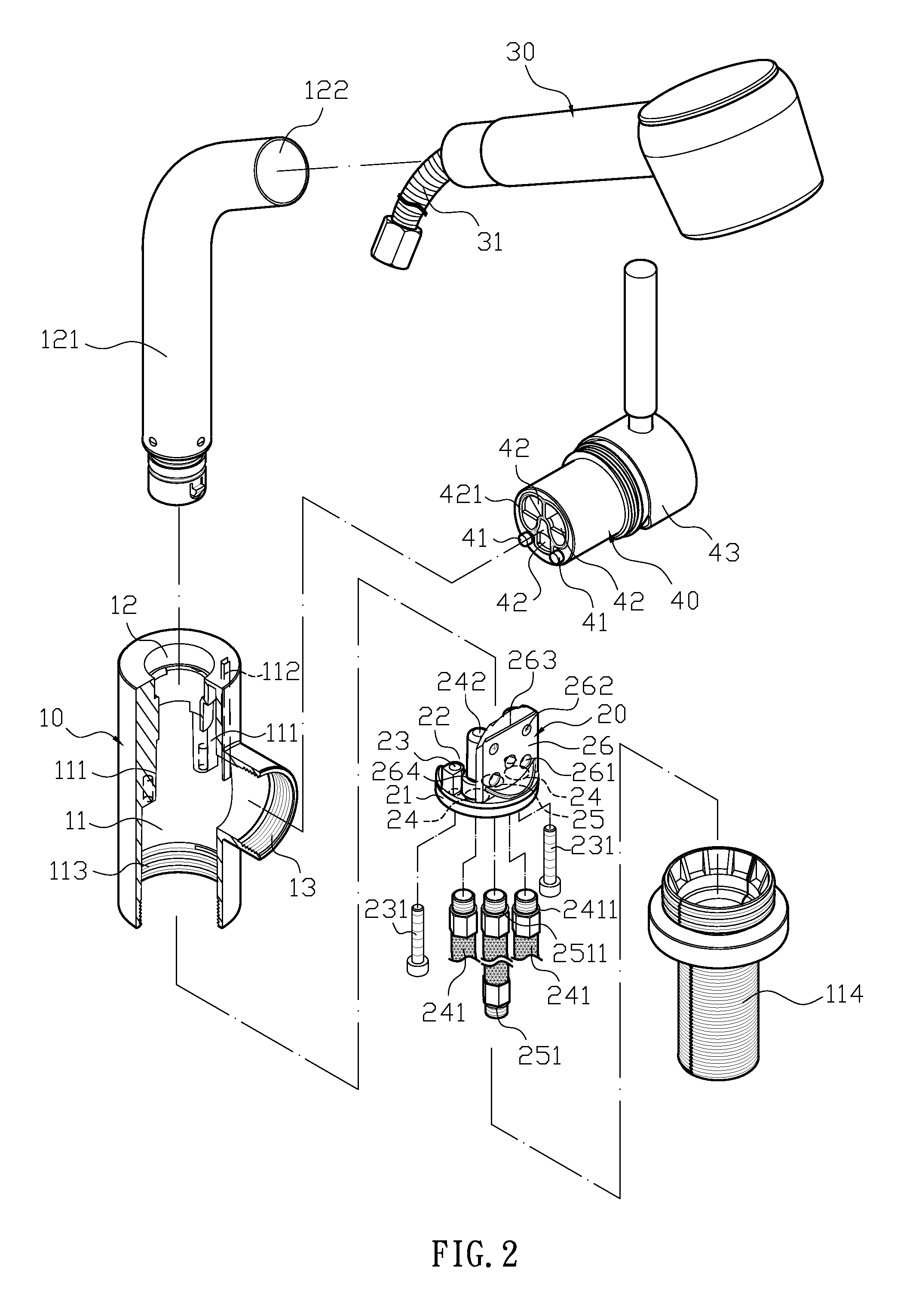 Faucet structure