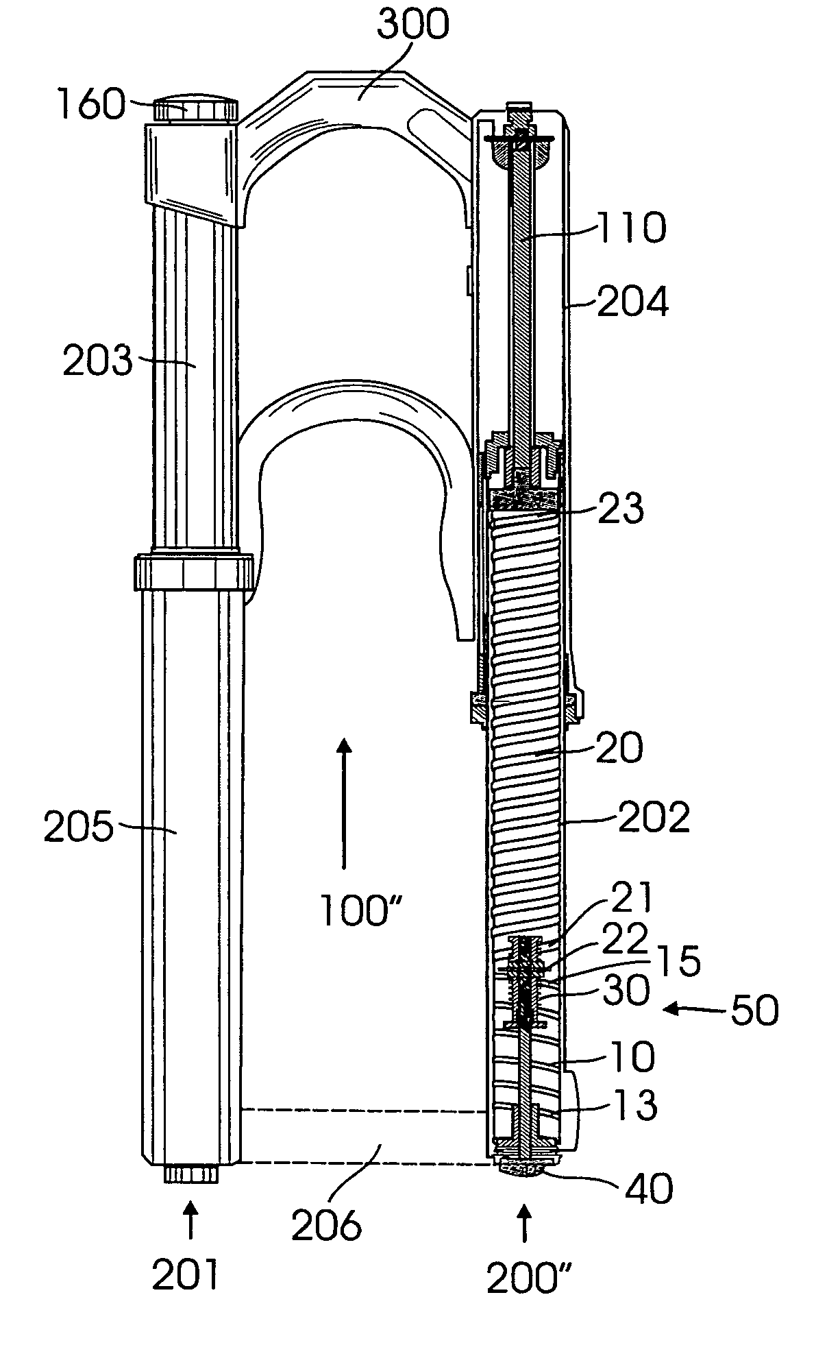 Adjustable and progressive coil spring system for two wheeled vehicles