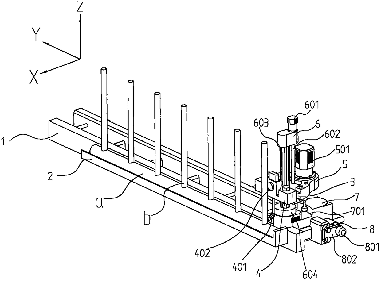 A fence automatic welding device