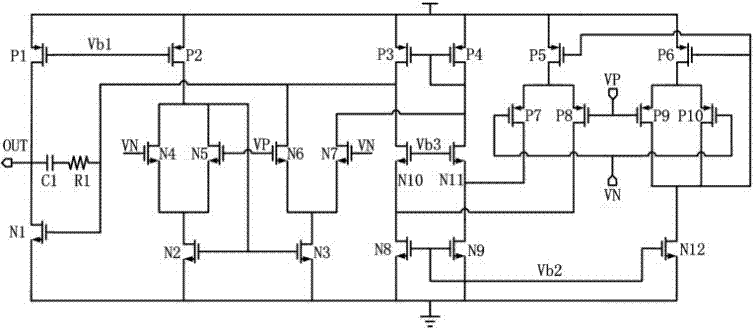 Low-voltage rail-to-rail transconductance amplifier