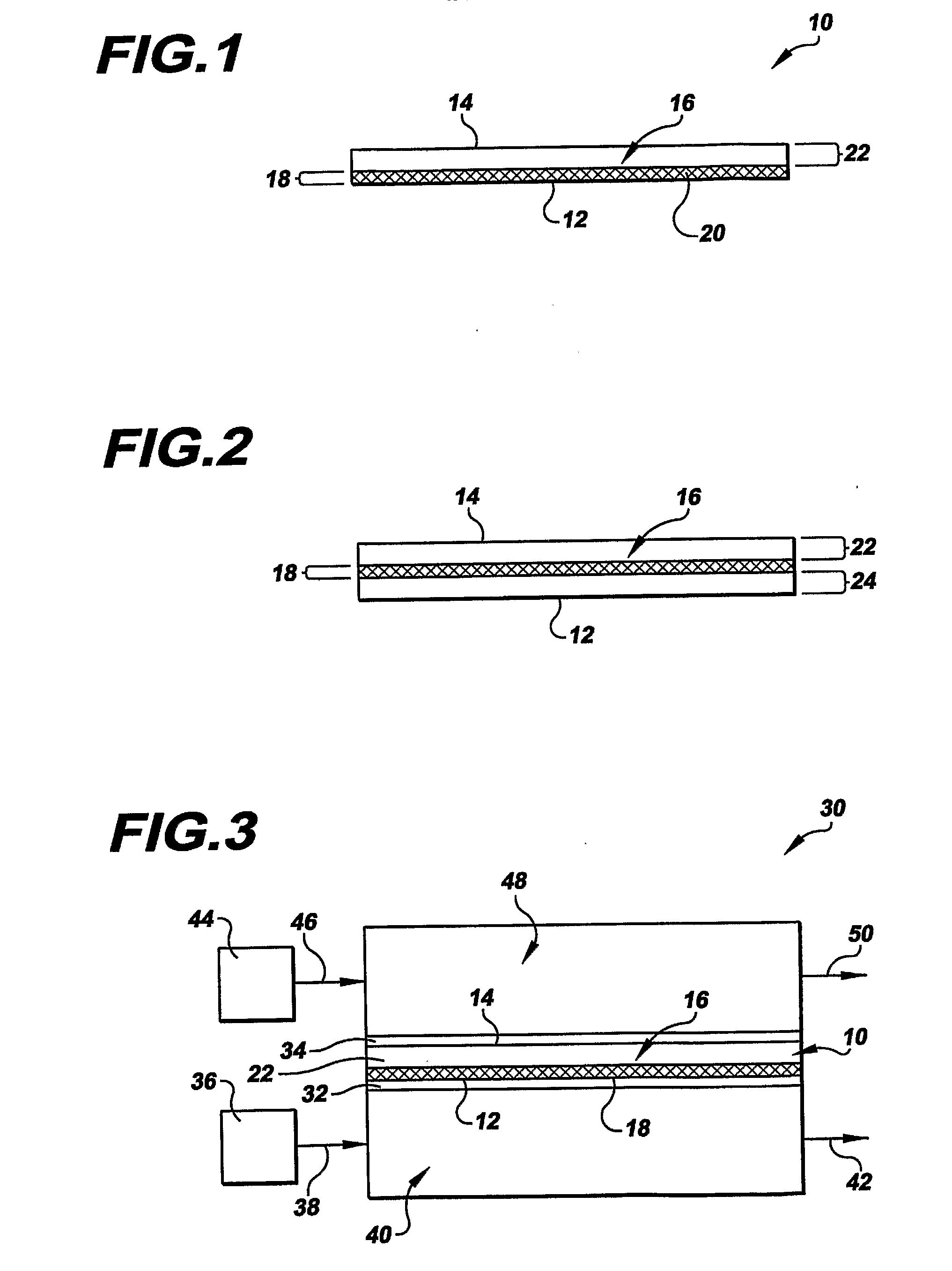 Composite Water Management Electrolyte Membrane For A Fuel Cell