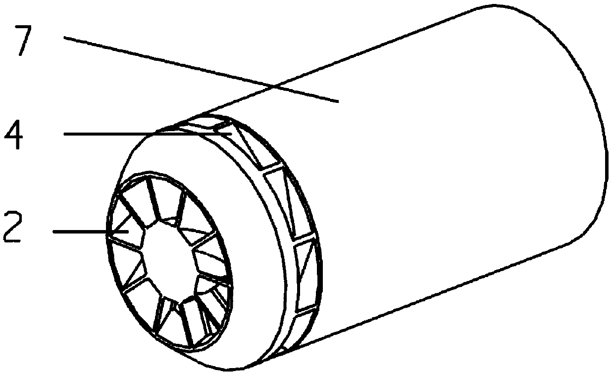 Integrated afterburner capable of applying two-stage swirler