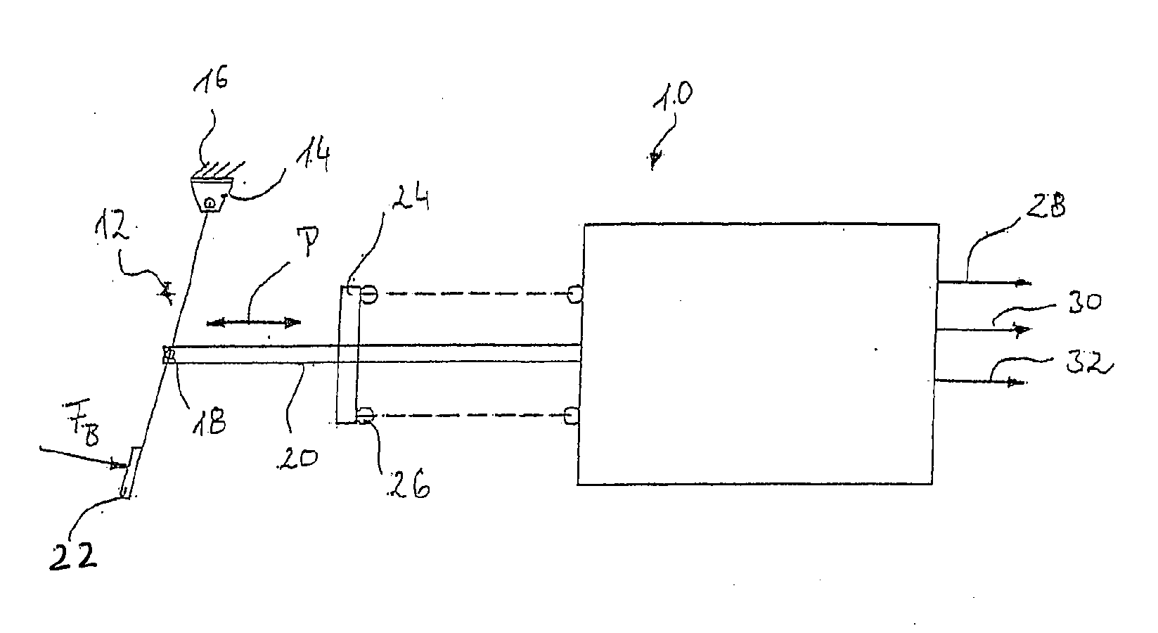 Pedal simulation device